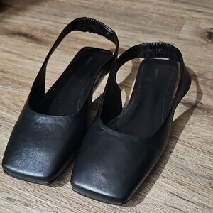 Maeve Black Slingback Flats